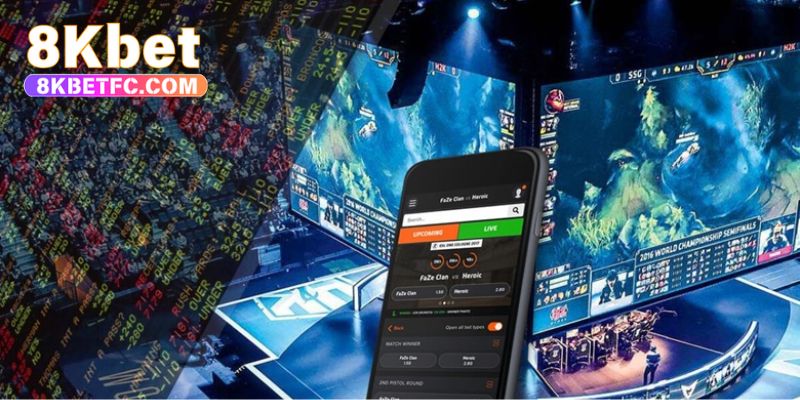 Giải trí đẳng cấp Esports chỉ có tại sân chơi giải trí 8kbet